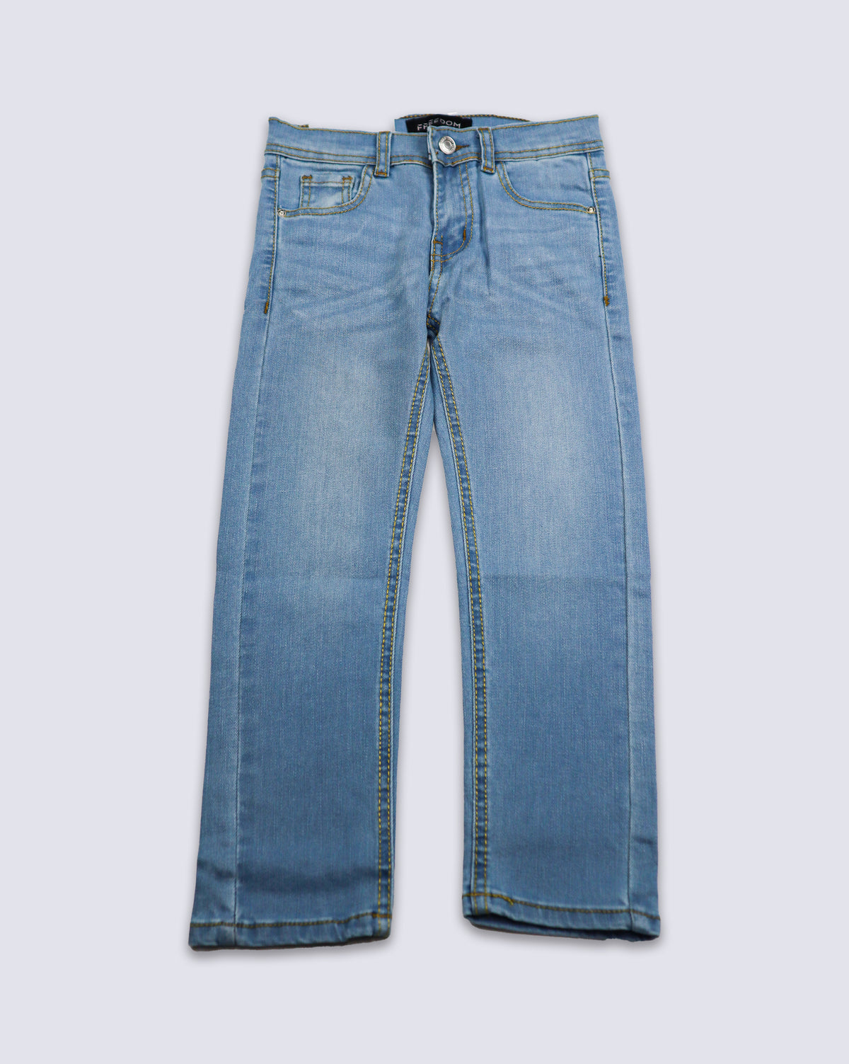 Stylish Light Blue Boy's Denim Jeans – Comfortable & Durable Everyday Wear
