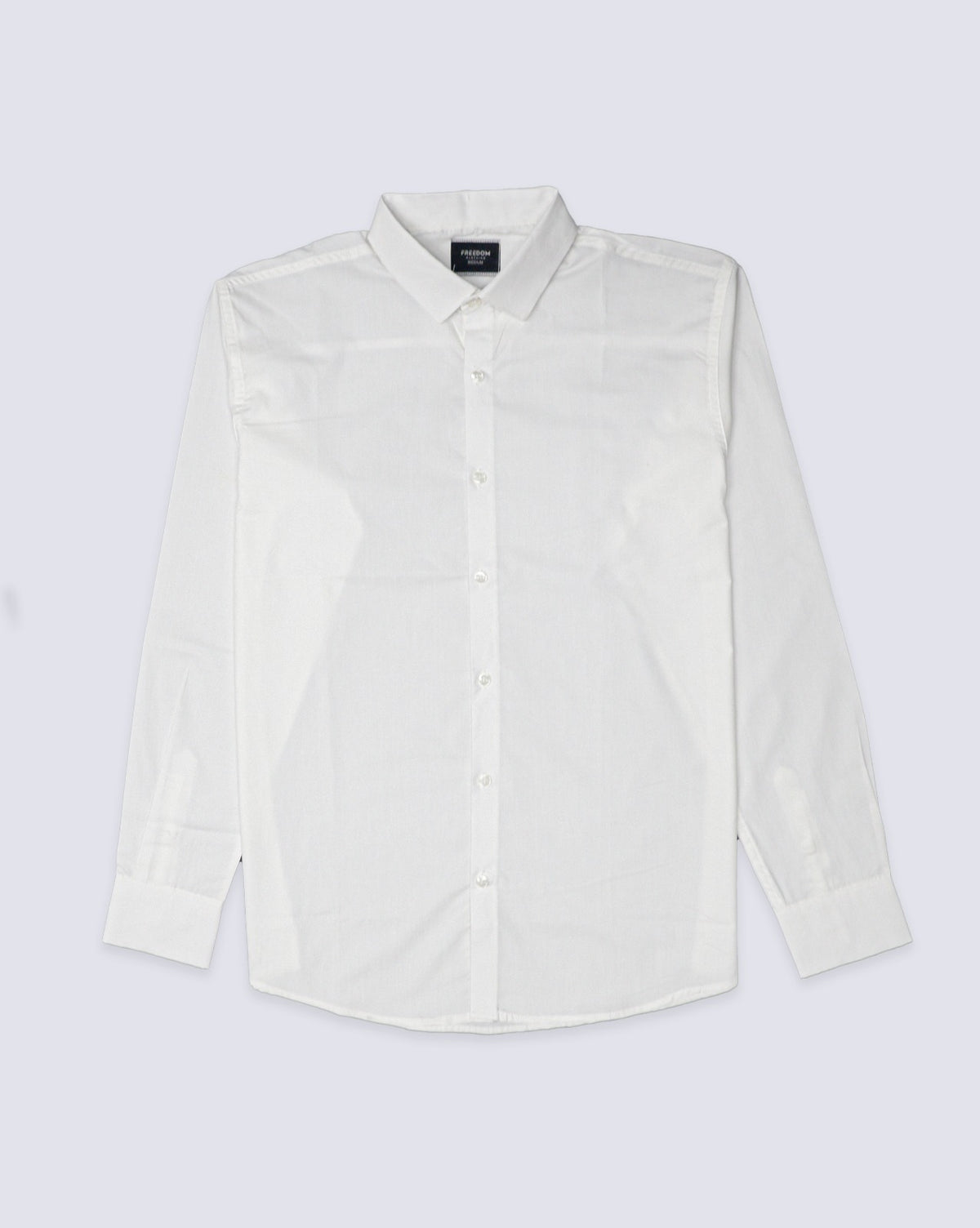 White Plain Formal Shirt